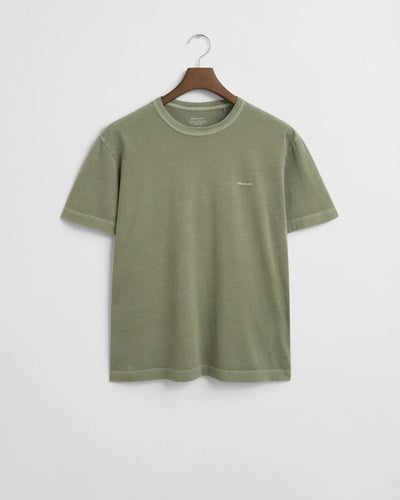 T-Shirt Sunfaded Με Λαιμόκοψη GANT