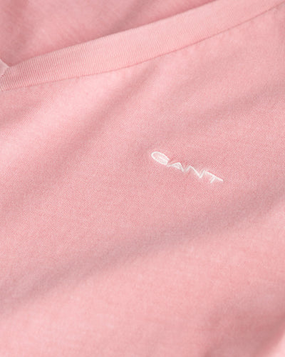 T-Shirt Sunfaded Με Λαιμόκοψη V GANT