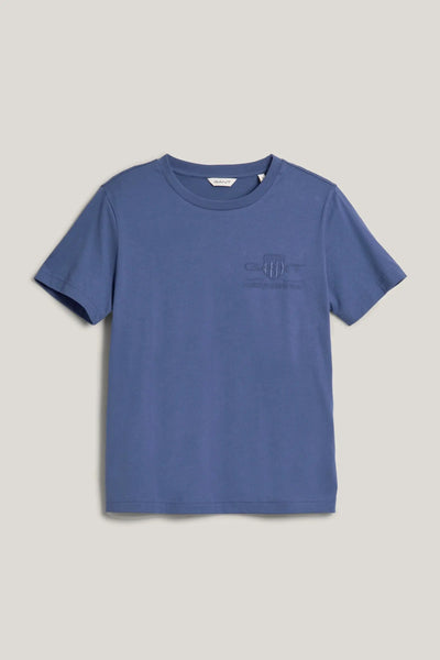 T-Shirt Tonal Archive Shield GANT