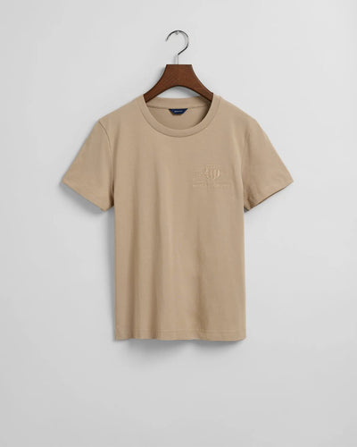 T-Shirt Tonal Archive Shield GANT