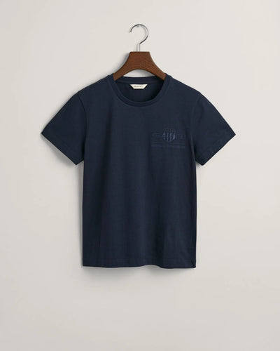 T-Shirt Tonal Archive Shield GANT