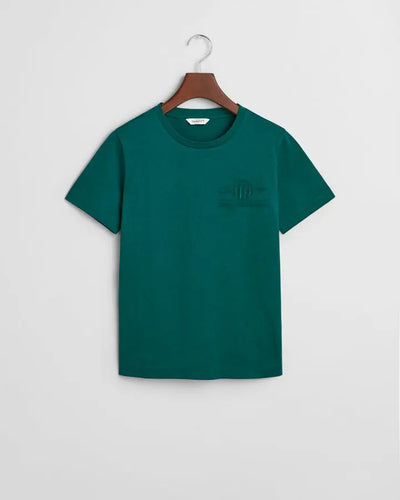 T-Shirt Tonal Archive Shield GANT