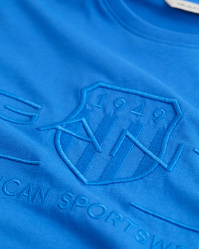 T-Shirt Tonal Shield Για Έφηβους GANT