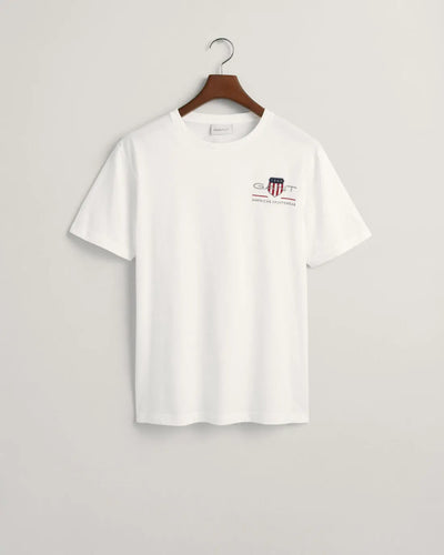 T-Shirt Με Κέντημα Archive Shield GANT