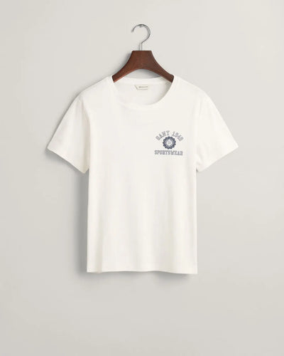 T-shirt Crest Graphic (Outlet) GANT