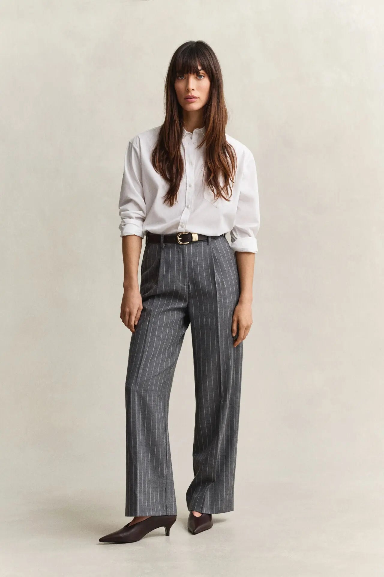 Tailored Παντελόνι Με Ρίγες Pinstripe GANT