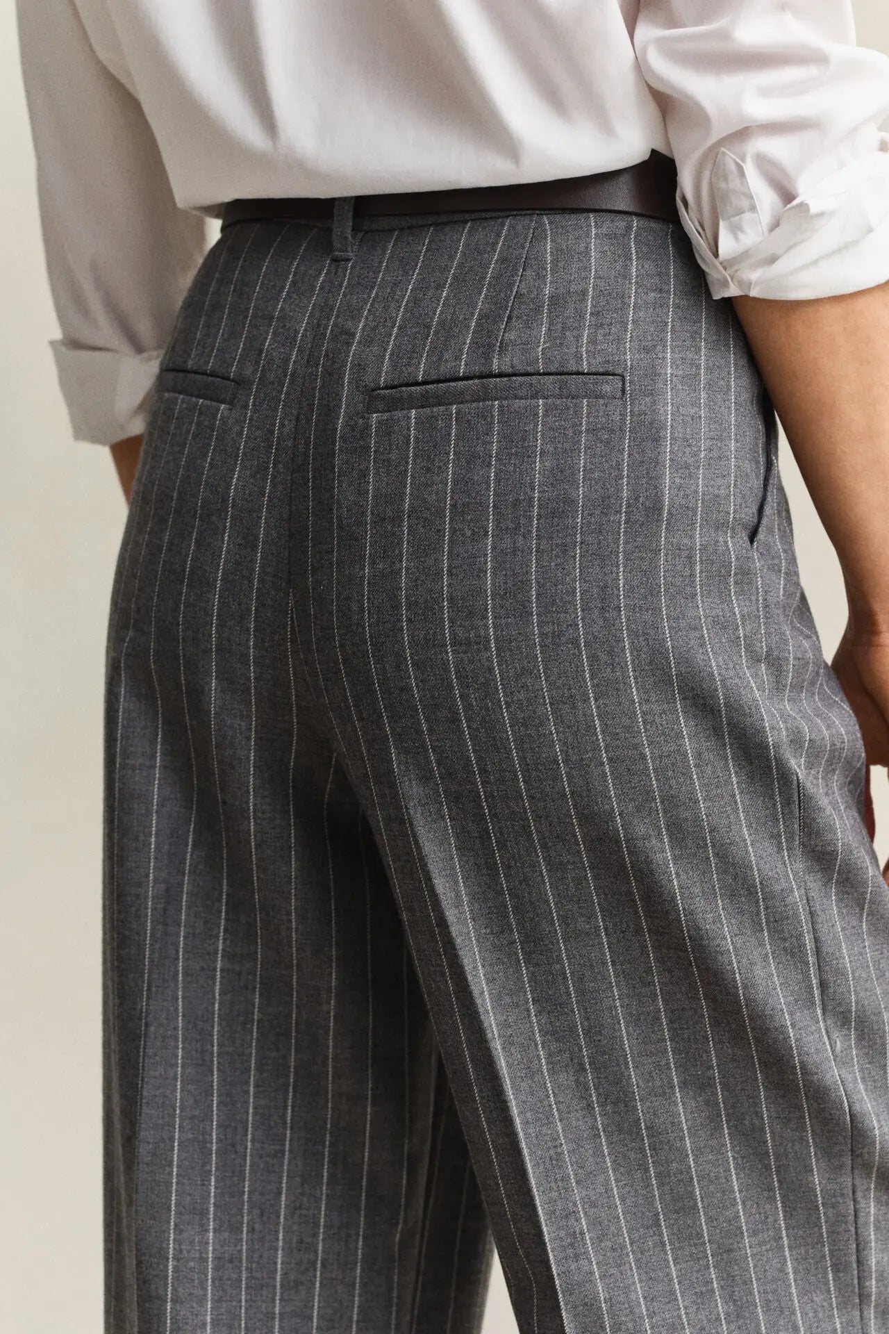 Tailored Παντελόνι Με Ρίγες Pinstripe GANT