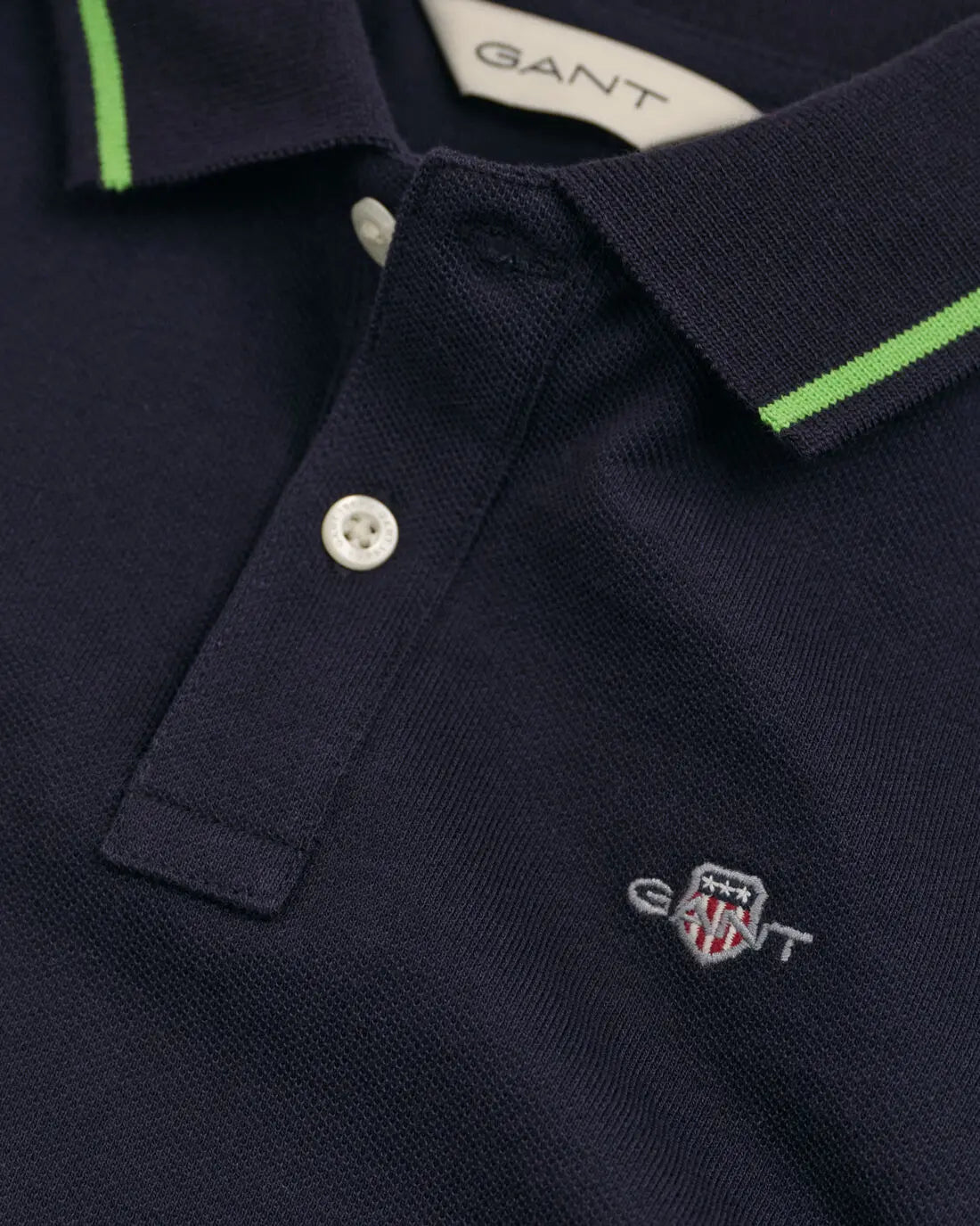 Μπλούζα Παιδική Πικέ Πόλο Tipped Shield (Outlet) GANT