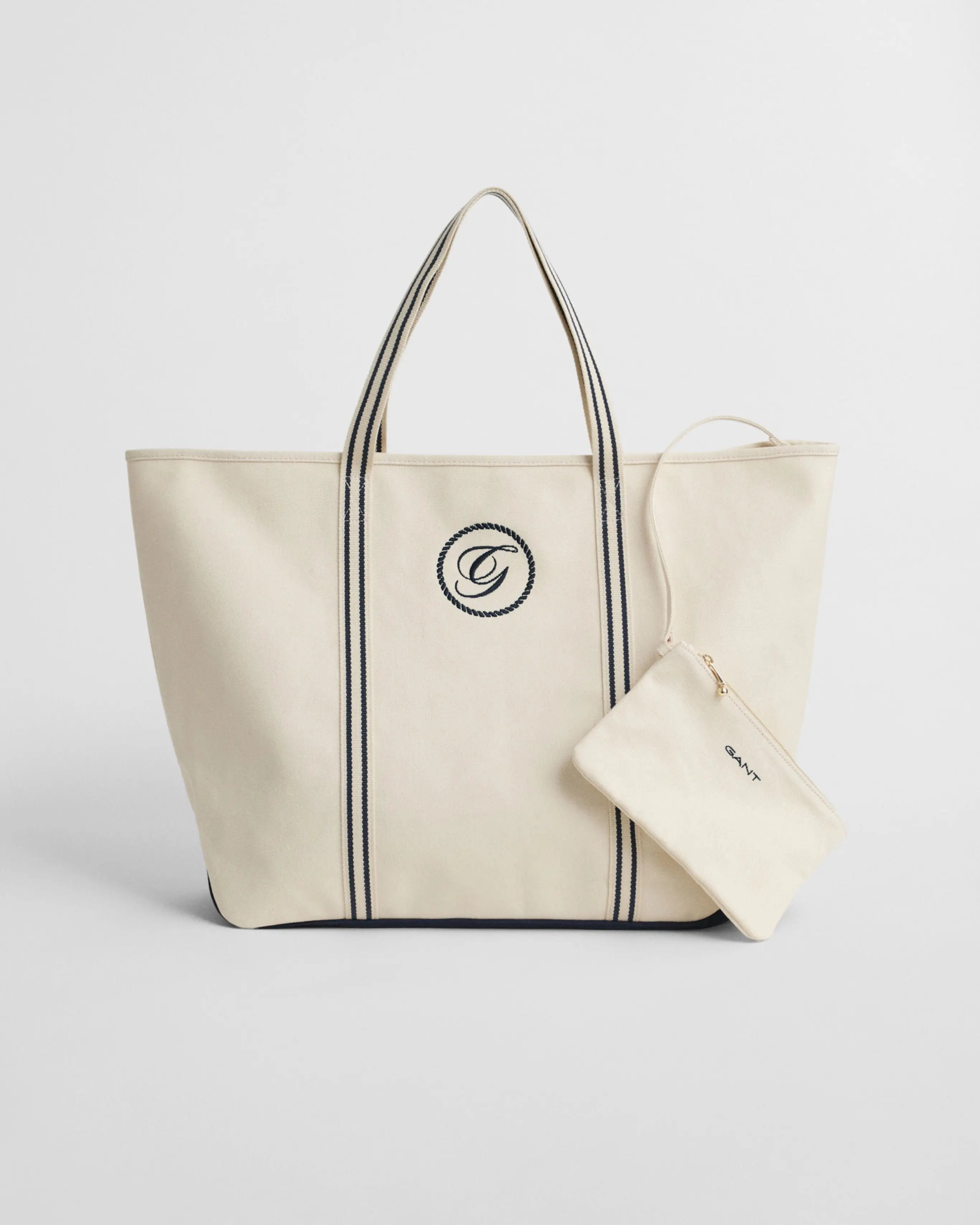 Τσάντα Tote Canvas Για Παραλία GANT