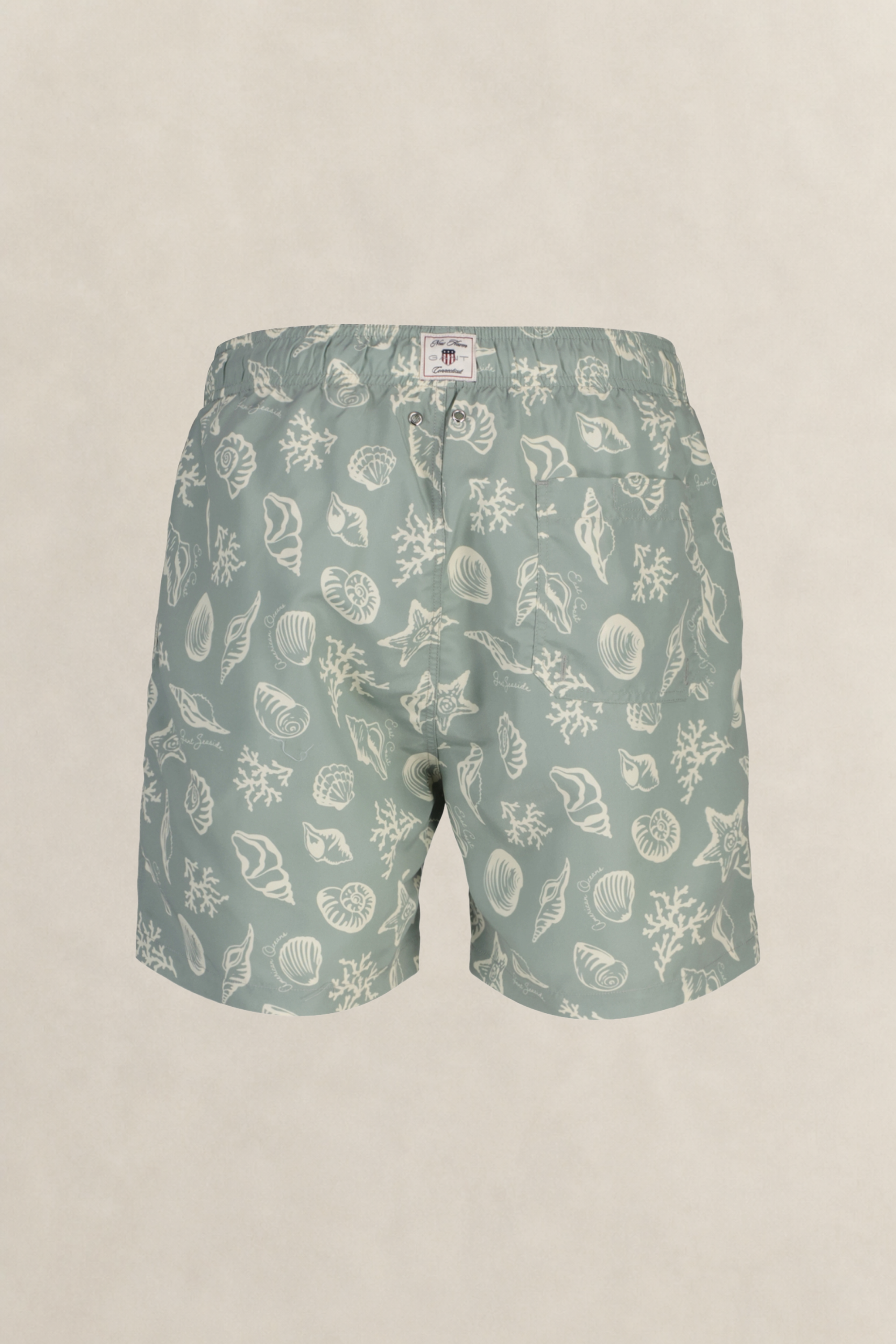 Μαγιό Με Seashell Print Σε Κανονική Γραμμή