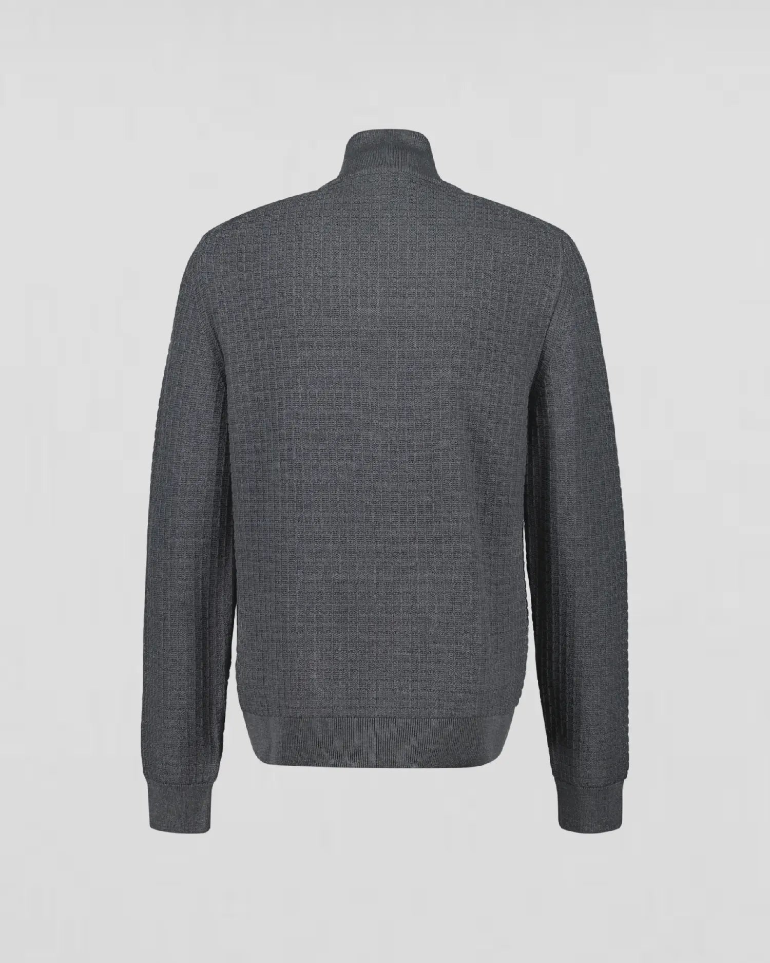 Ζακέτα Βαμβακερή Textured Με Φερμουάρ (Outlet) GANT