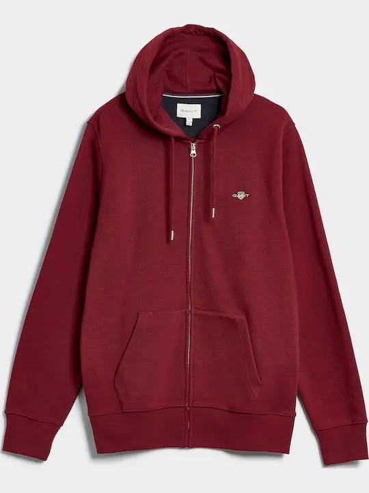 Ζακέτα Φούτερ με Κουκούλα Shield GANT