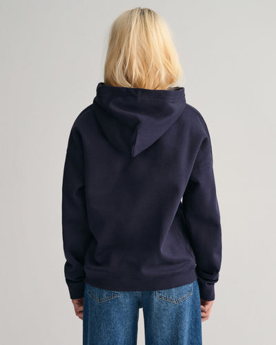 Φούτερ Με Κουκούλα Oversized GANT USA Για Έφηβους