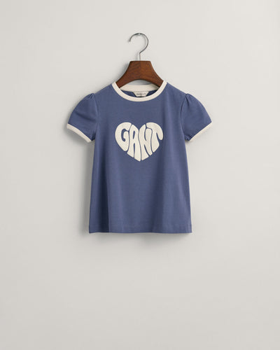 T-Shirt Παιδικό Με Λογότυπο Heart