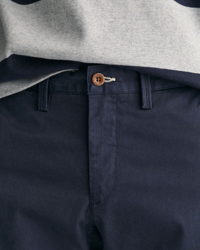 Παντελόνι Chinos Twill Σε Στενή Γραμμή (L36)