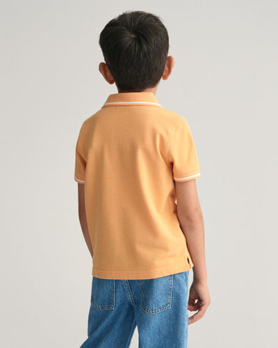 Μπλούζα Παιδική Πικέ Πόλο Tipped Shield