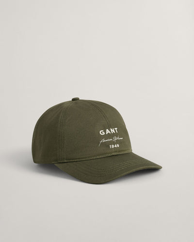 Καπέλο Βαμβακερό Twill Με Λογότυπο Script Για Έφηβους