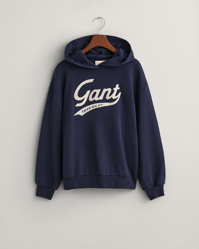 Φούτερ Με Κουκούλα Script Graphic Hoodie