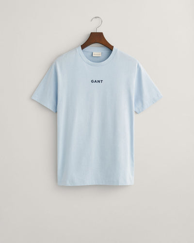 T-Shirt Contrast Mε Λογότυπο GANT