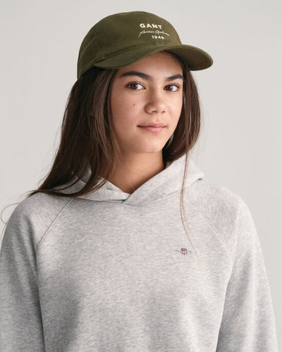 Καπέλο Βαμβακερό Twill Με Λογότυπο Script Για Έφηβους