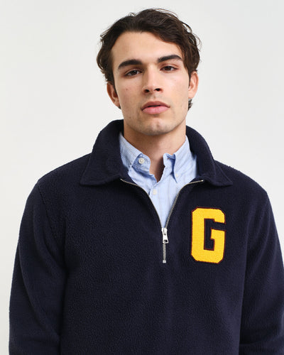 Φούτερ Fleece Graphic Με Half-Zip