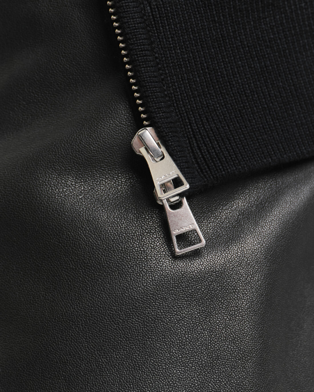 Ζακέτα Βαμβακερή Textured Με Φερμουάρ (Outlet) ΕΠΙΣΤΡΟΦΗ GANT