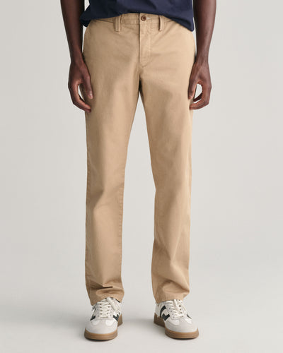 Παντελόνι Chinos Twill Σε Στενή Γραμμή (L34)