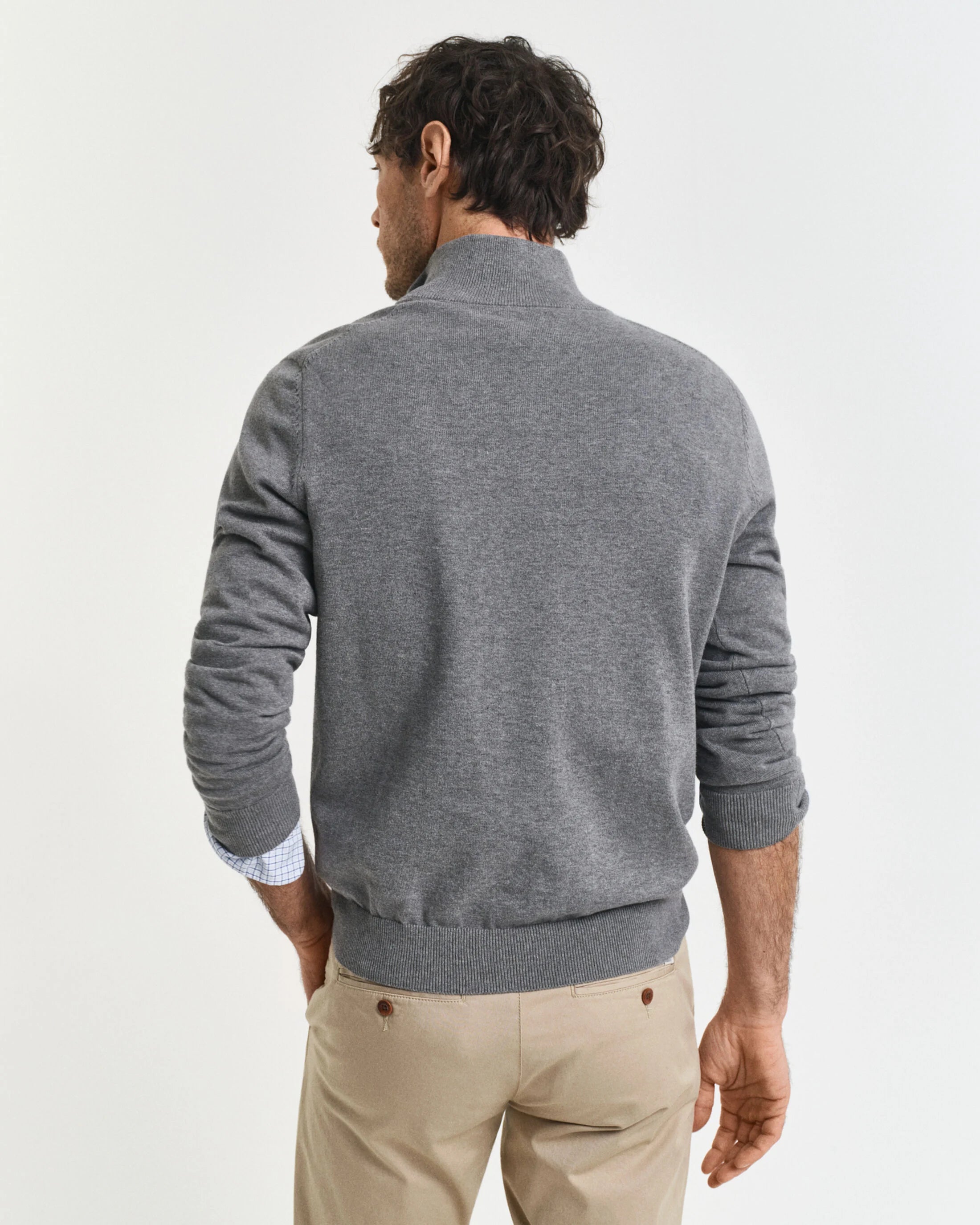 Bαμβακερό Πουλόβερ Half-zip