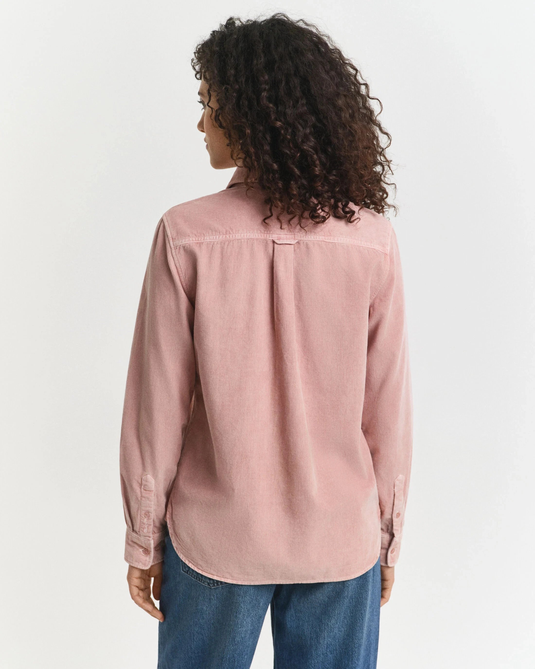 Πουκάμισο Βαμβακερό Κοτλέ Σε Κανονική Γραμμή