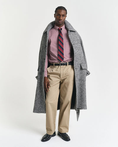 Πουκάμισο Καρό Gingham Poplin Σε Κανονική Γραμμή GANT