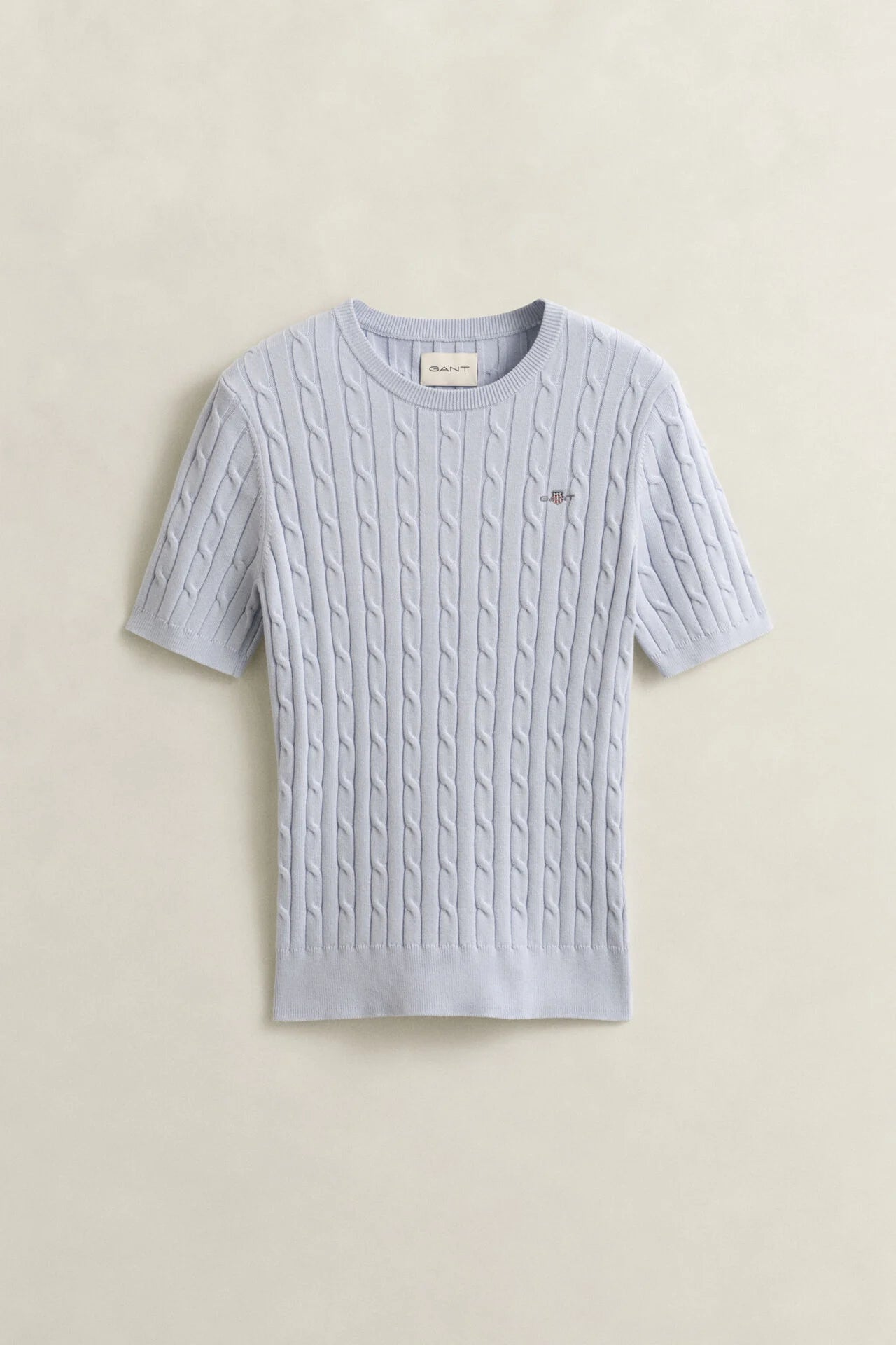 Πουλόβερ Mε Κοντά Μανίκια & Λογότυπο Archive Shield GANT