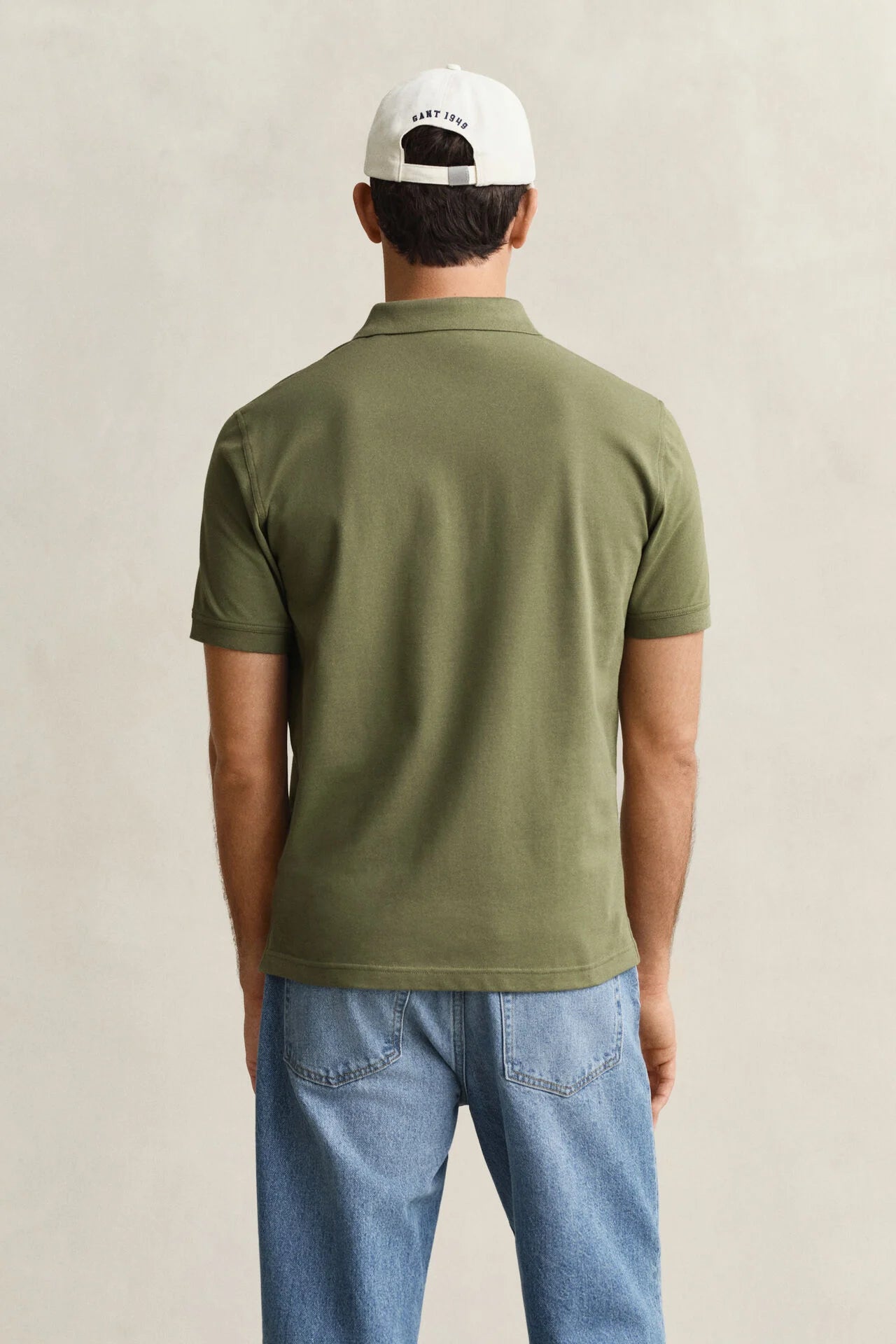 Μπλούζα Πόλο Piqué Με Χρωματική Αντίθεση GANT