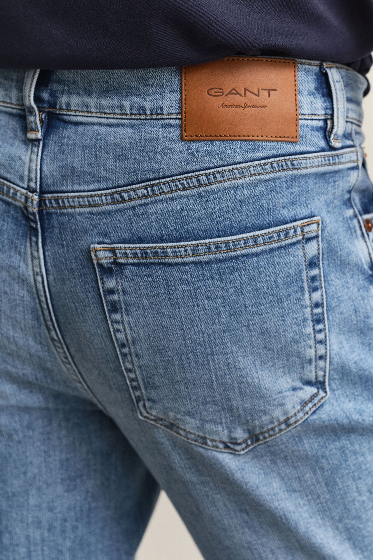 Παντελόνι Τζιν Σε Στενή Γραμμή (L34) GANT