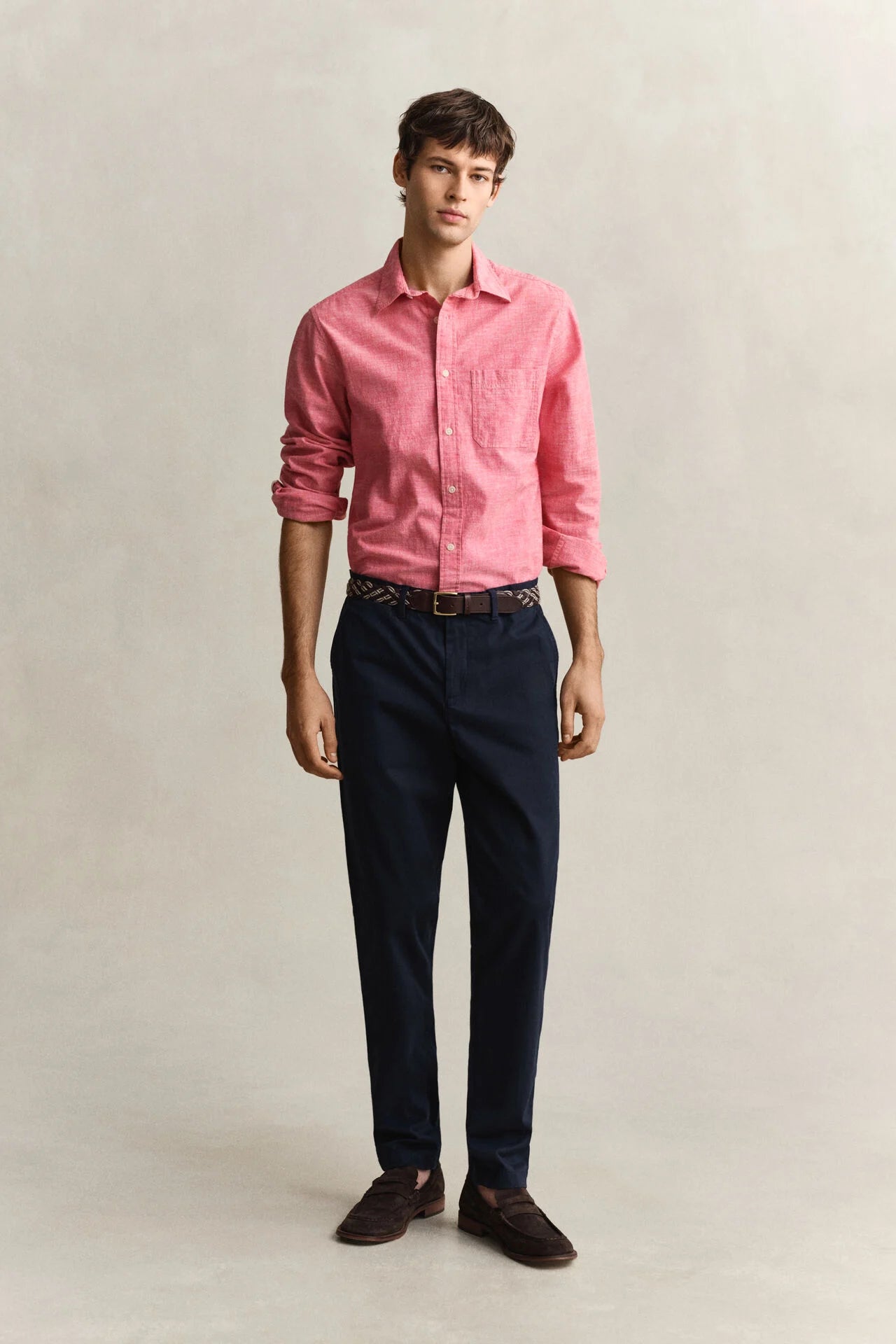 Παντελόνι Chinos Σε Στενή Γραμμή (L34)