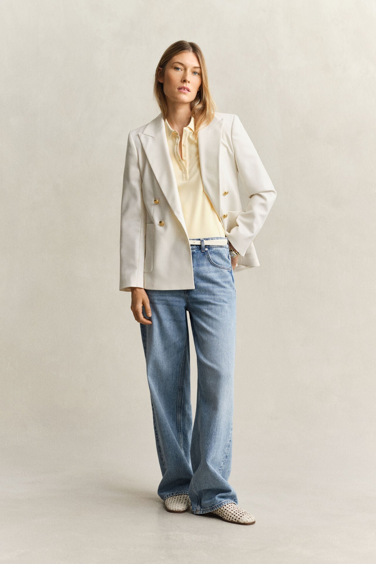 Μπλούζα Πόλο Πικέ Σε Στενή Γραμμή