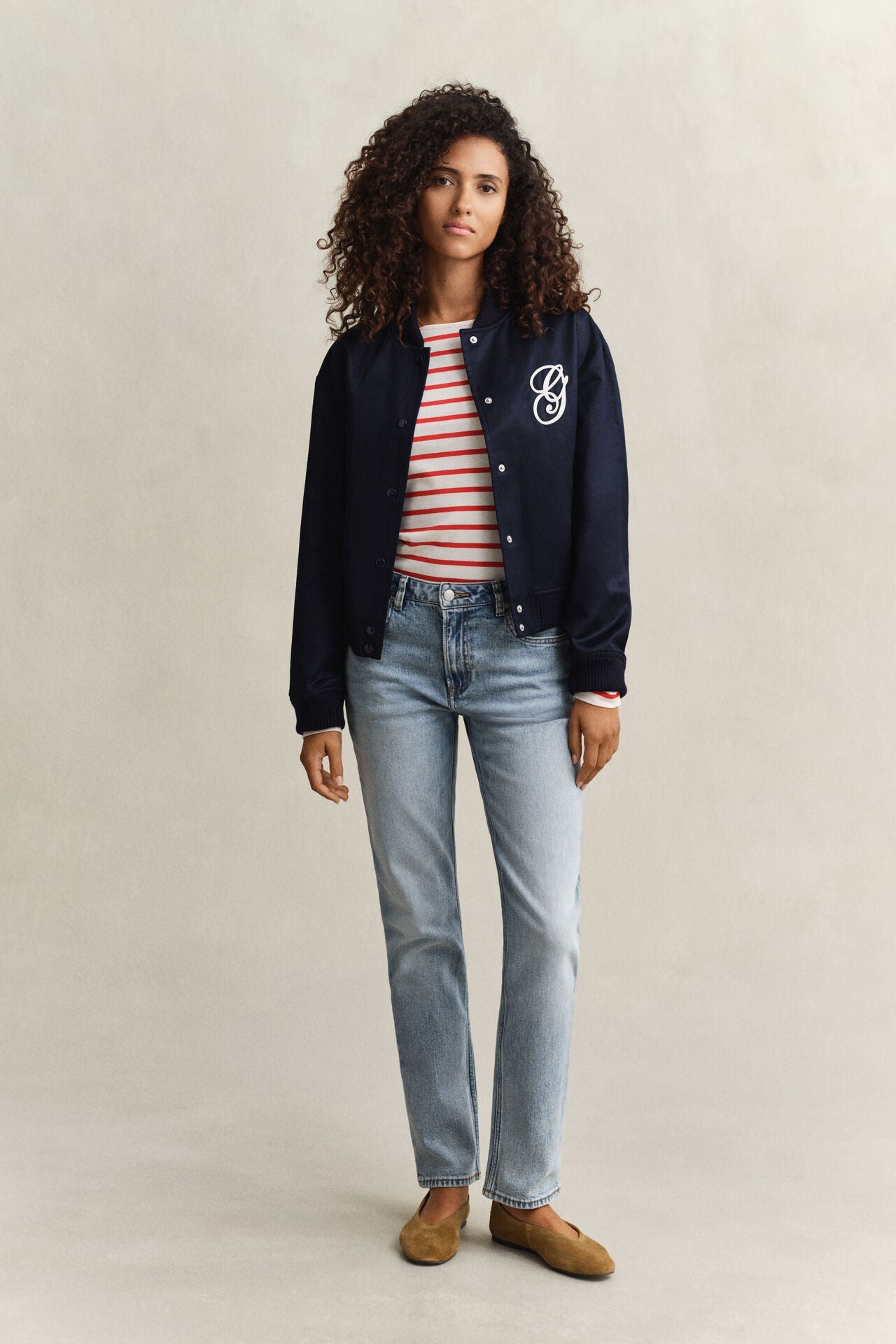 Μπλούζα Μακρυμάνικη Με Ρίγες Βreton