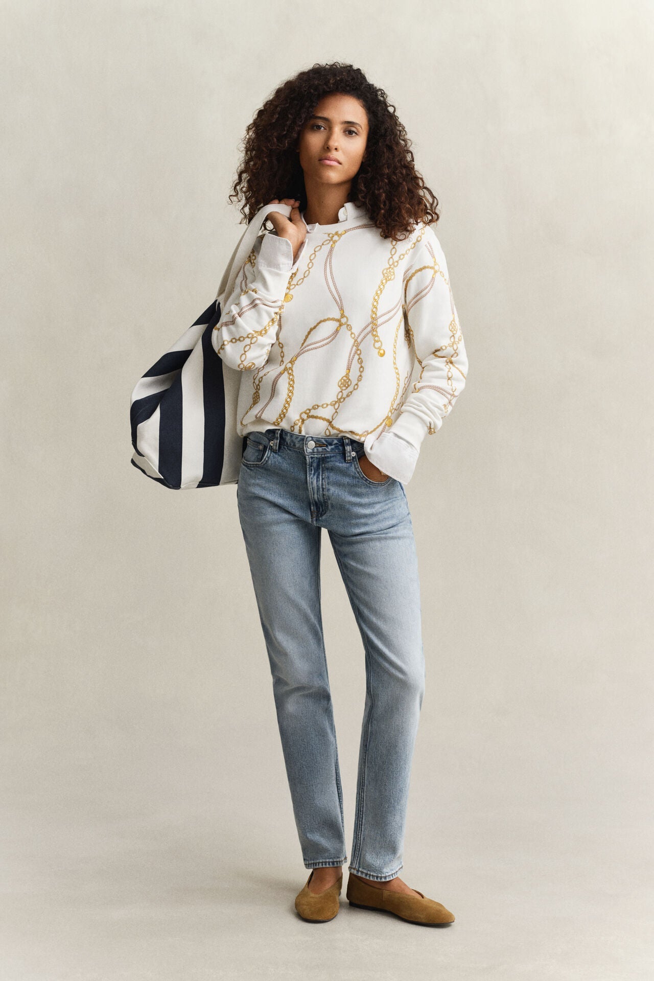 Φούτερ Με Μοτίβο Chain