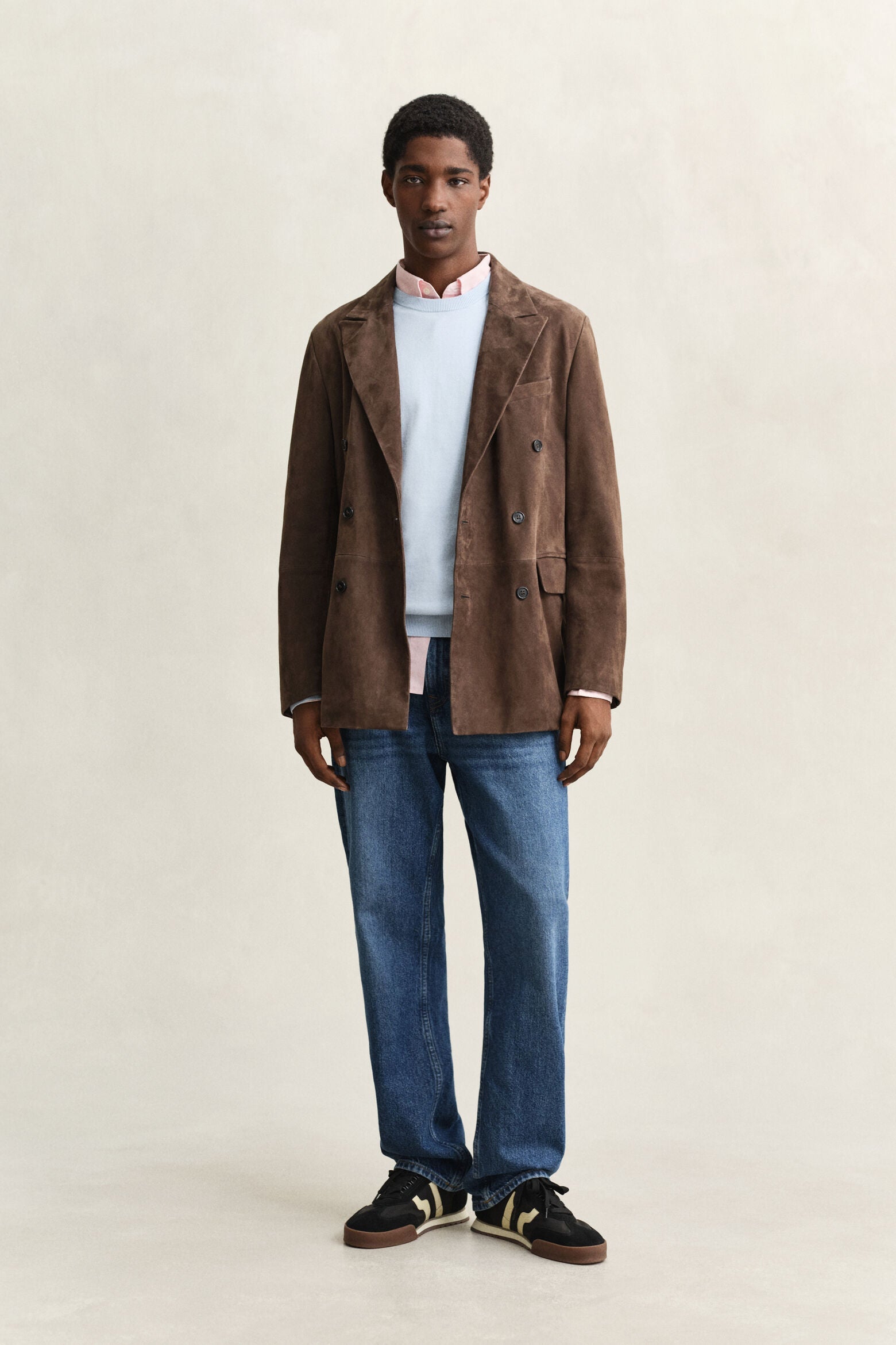 Πουλόβερ Βαμβακερό Με Λαιμόκοψη GANT