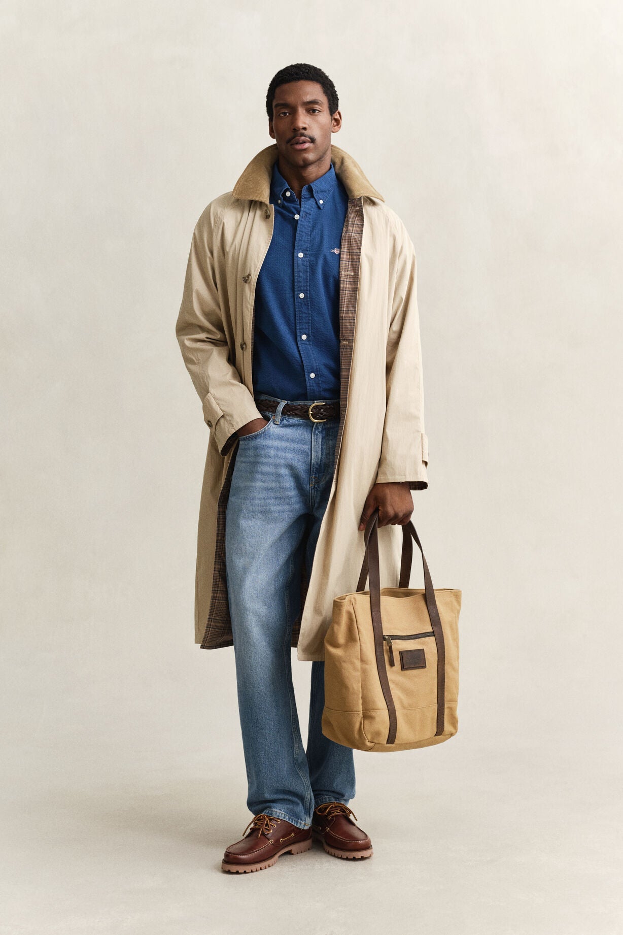 Πουκάμισο Indigo Seersucker