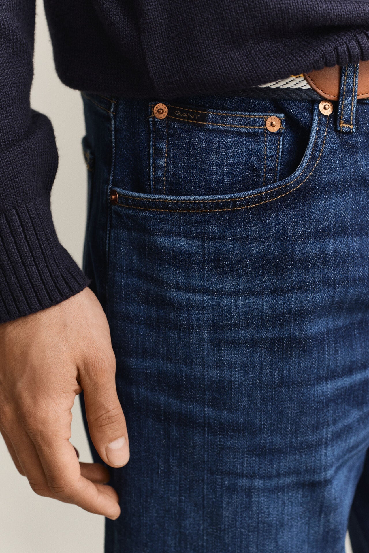 Παντελόνι Τζιν Σε Κανονική Γραμμή GANT