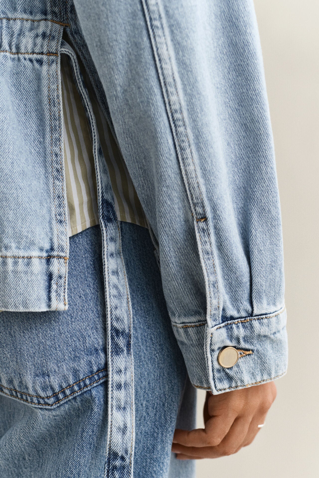 Τζιν Μπουφάν Με Ζώνη Μέσης GANT