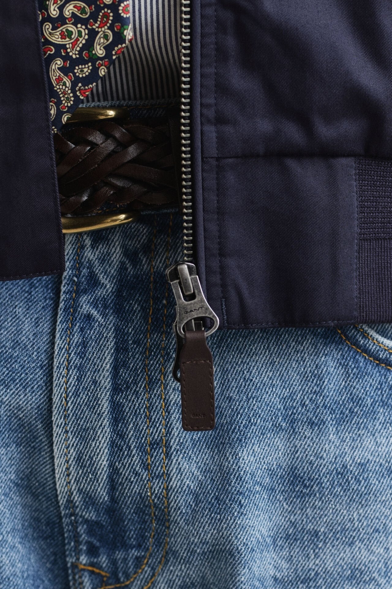 Μπουφάν Harrington Από Μείγμα Βαμβακιού GANT