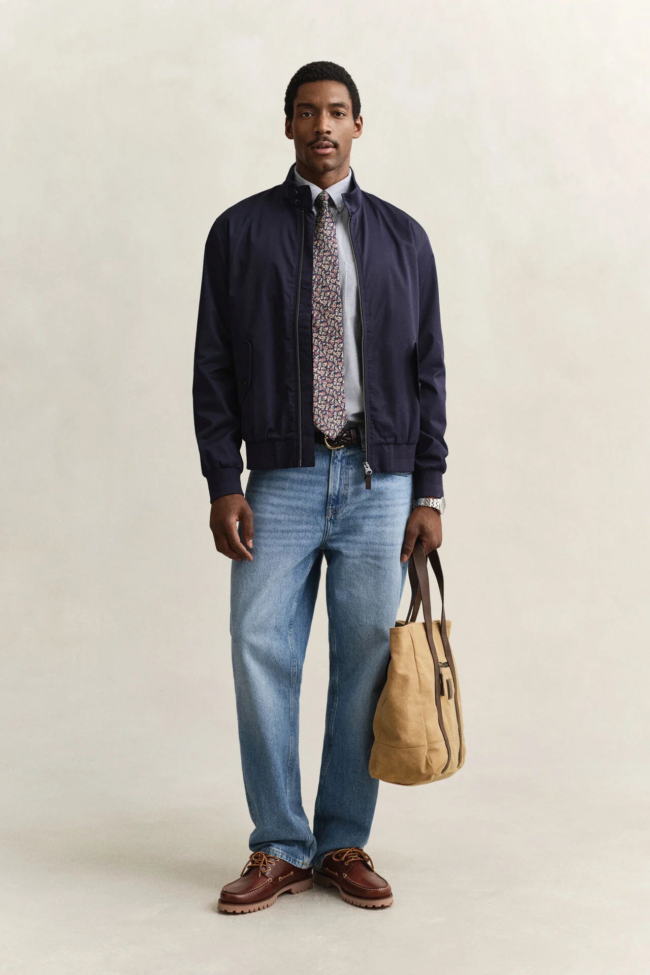 Μπουφάν Harrington Από Μείγμα Βαμβακιού