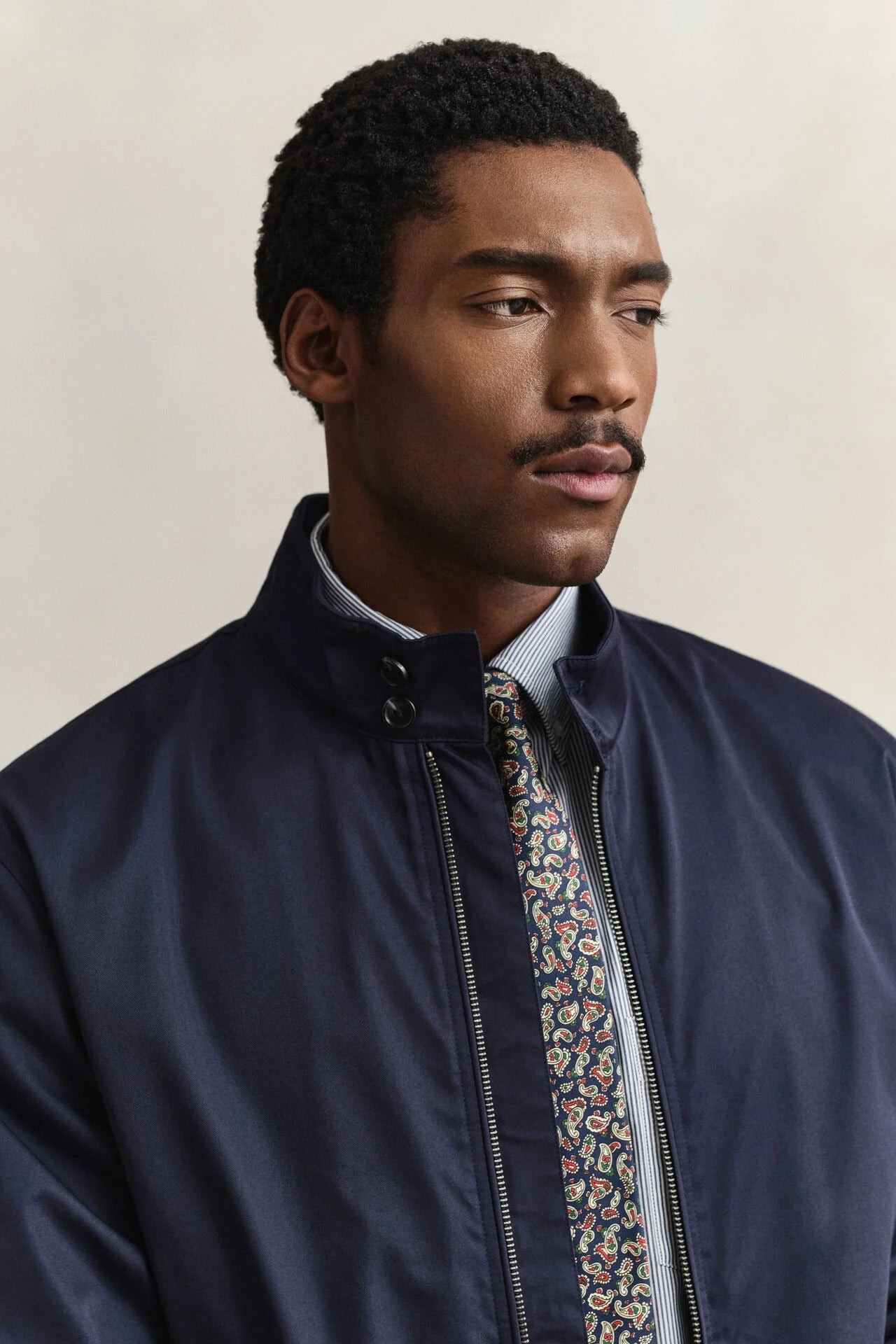 Μπουφάν Harrington Από Μείγμα Βαμβακιού GANT