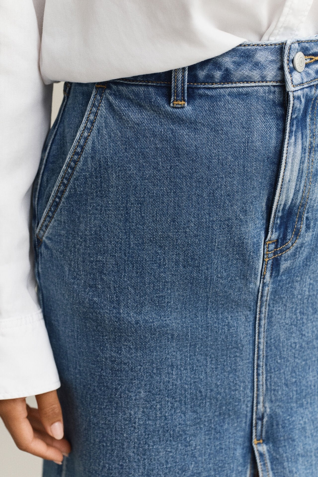 Τζιν Πένσιλ Φούστα GANT