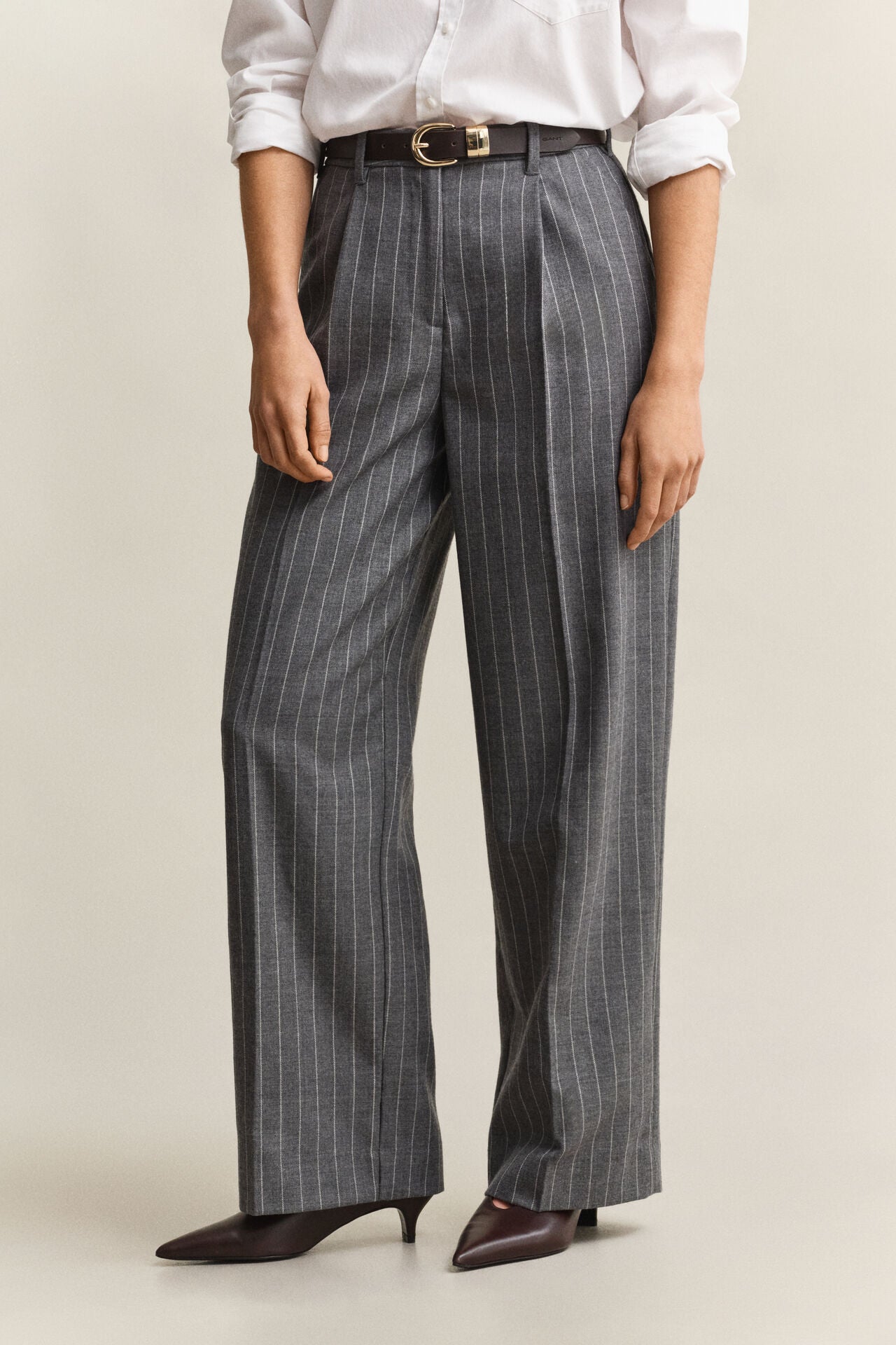 Tailored Παντελόνι Με Ρίγες Pinstripe