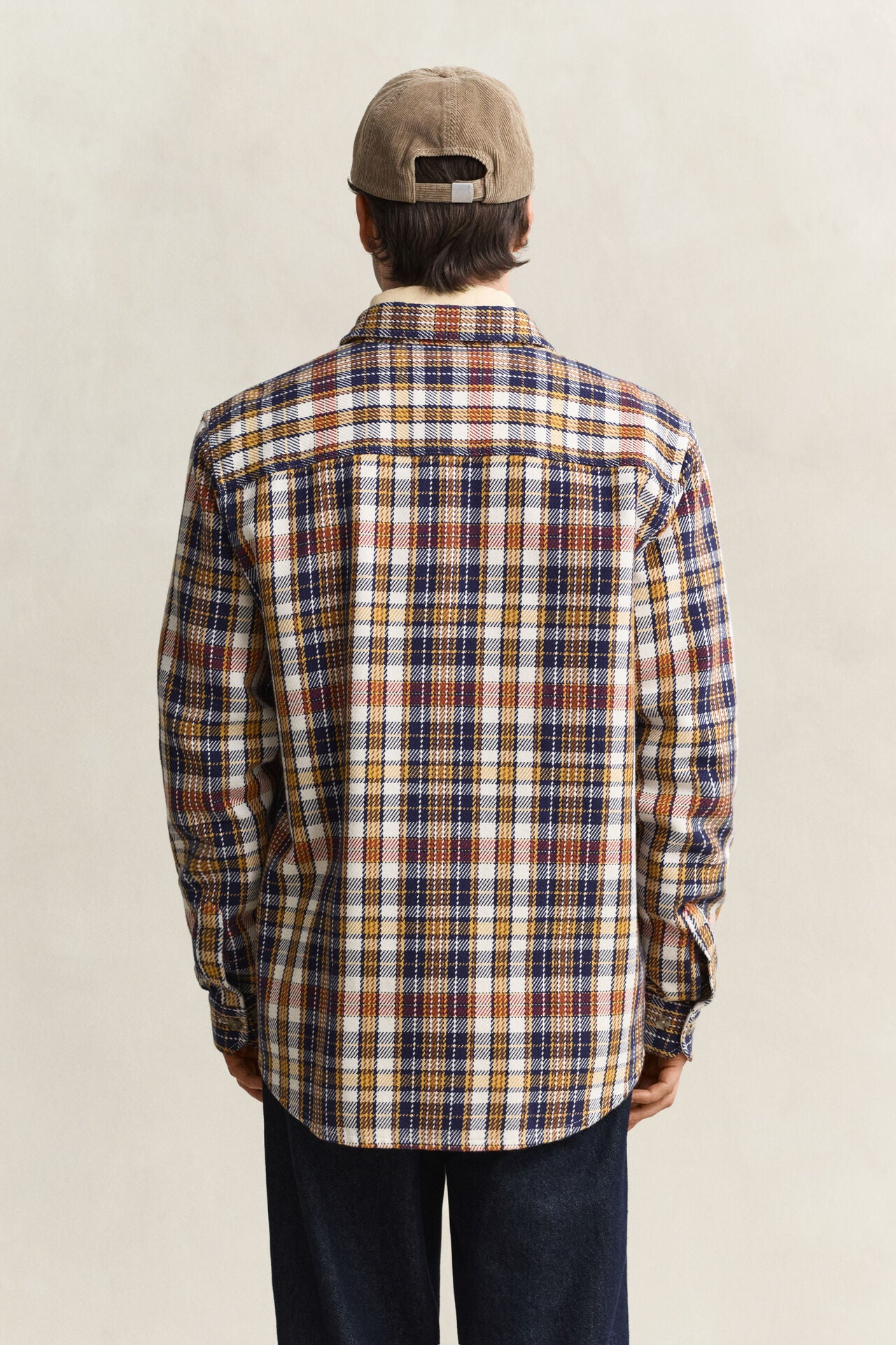 Καρό Twill Overshirt
